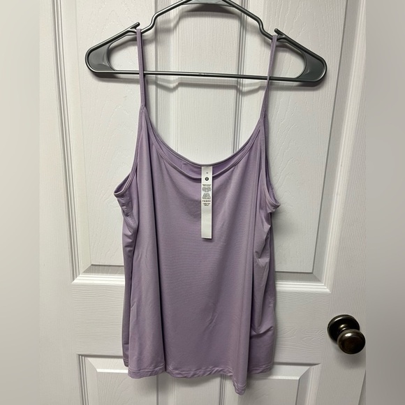 Lululemon Modal Silk-Blend Spaghetti Strap Tank - Sz 10 - Picture 3 of 5